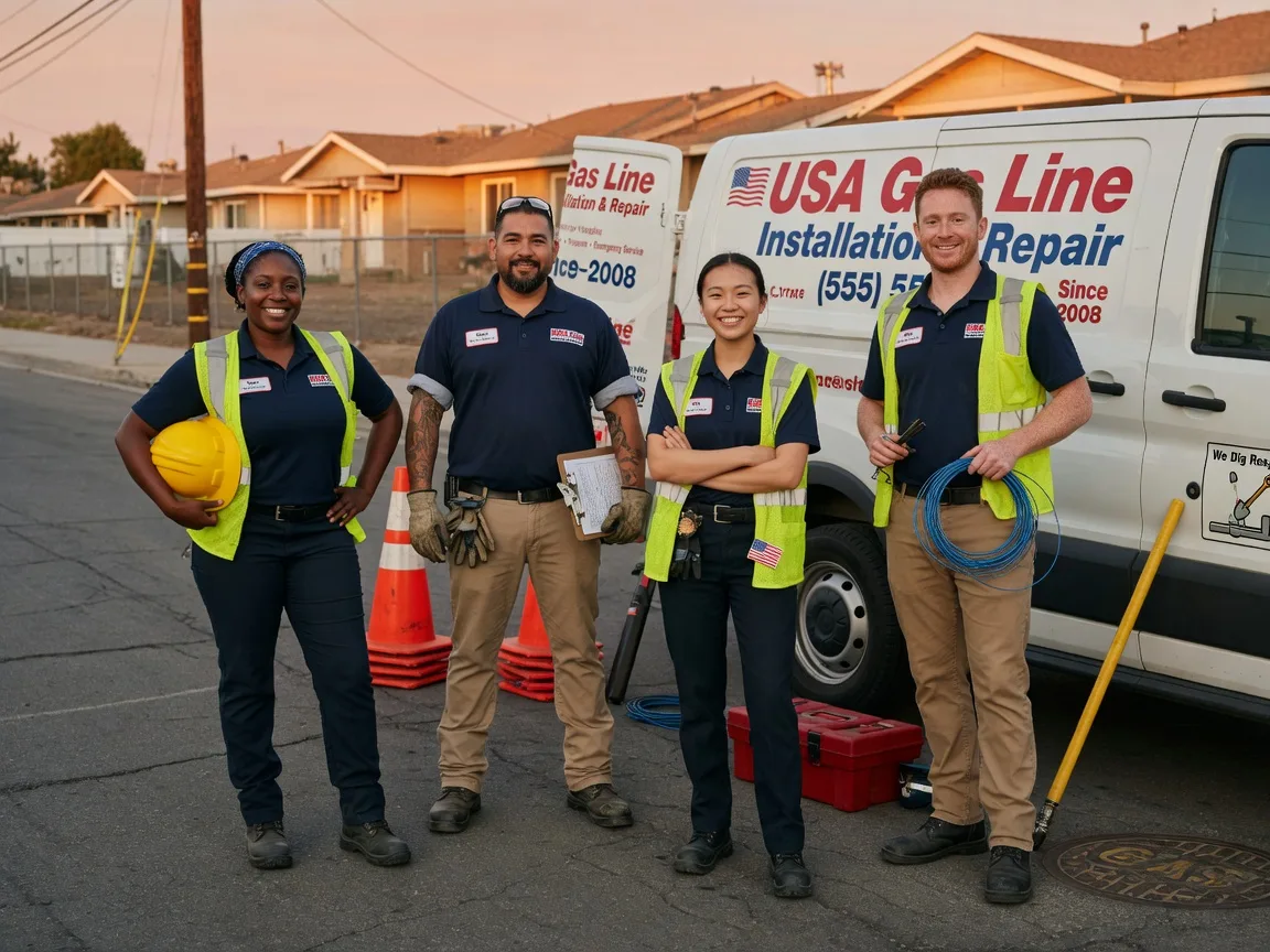 Gas Line Installation company in Valley View, TX